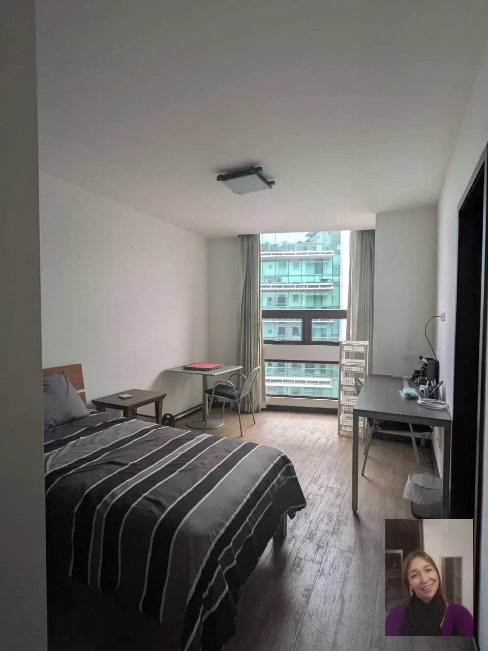 Dormitorio — Apto de 2 habitaciones totalmente equipado en Albero, Vista Hermosa — Apartamento en Venta en Álbero 15, Zona 15, Guatemala, Ciudad — foto 11 de 17