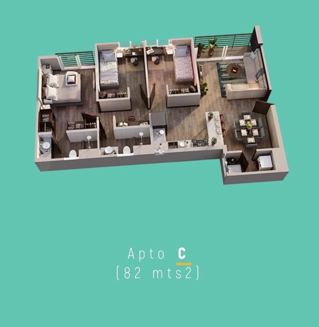 Rento Apartamento — Apartamento en Alquiler en Santa Catarina Pinula, Guatemala, Ciudad — foto 11 de 11