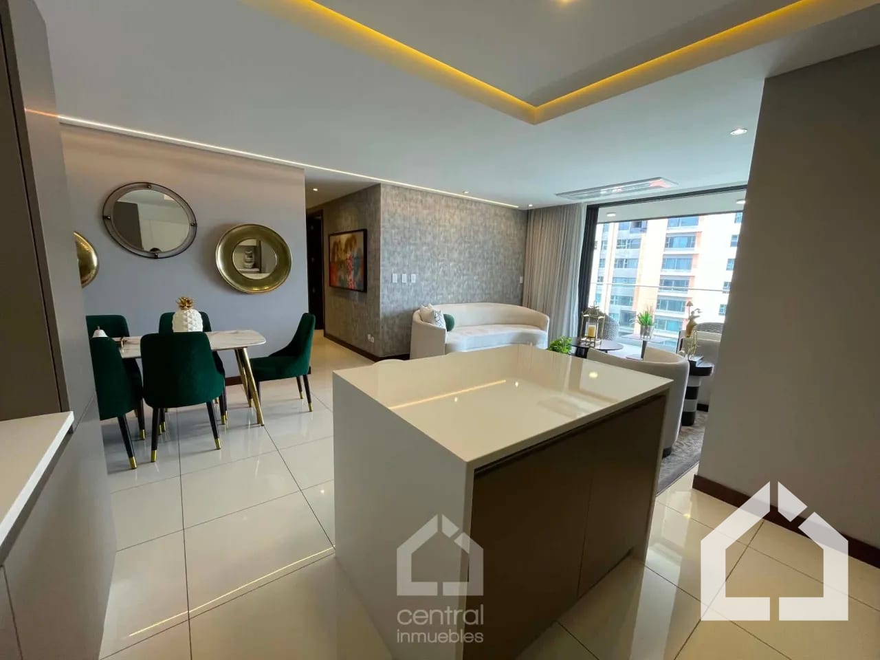 Exclusivo apartamento en renta de 3 habitaciones en Vasanta zona 10 — Apartamento en Alquiler en Vasanta, Zona 10, Guatemala, Ciudad — foto 5 de 17