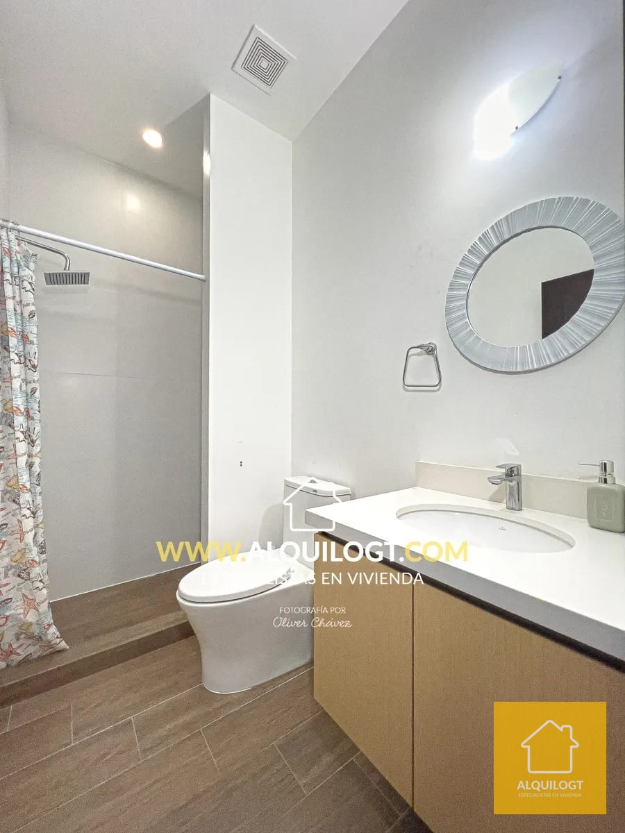 Apartamento Amueblado Sobre Diagonal 6 Zona 10 de 1 Hab — Apartamento en Alquiler en Santa Catarina Pinula, Guatemala, Ciudad — foto 14 de 15