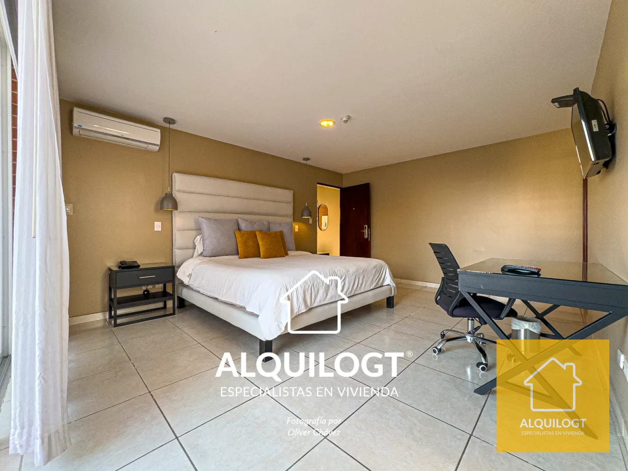 Apartamento Amueblado Zona 14 de 2 Hab AG2976 — Apartamento en Alquiler en Adriática, Zona 14, Guatemala, Ciudad — foto 3 de 9