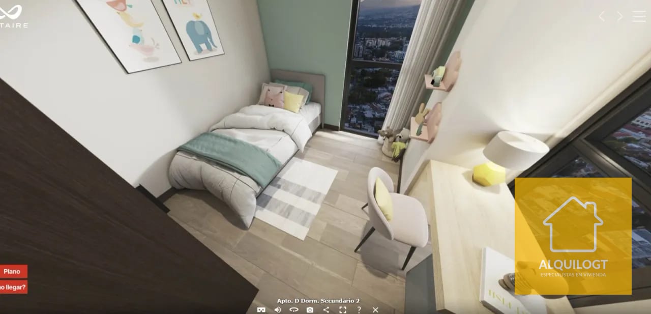 Apartamento en Avenida Mariscal Zona 11 de 3 Hab AGT3056 Altaire — Apartamento en Alquiler en Balmes 47, Zona 11, Guatemala, Ciudad — foto 7 de 11