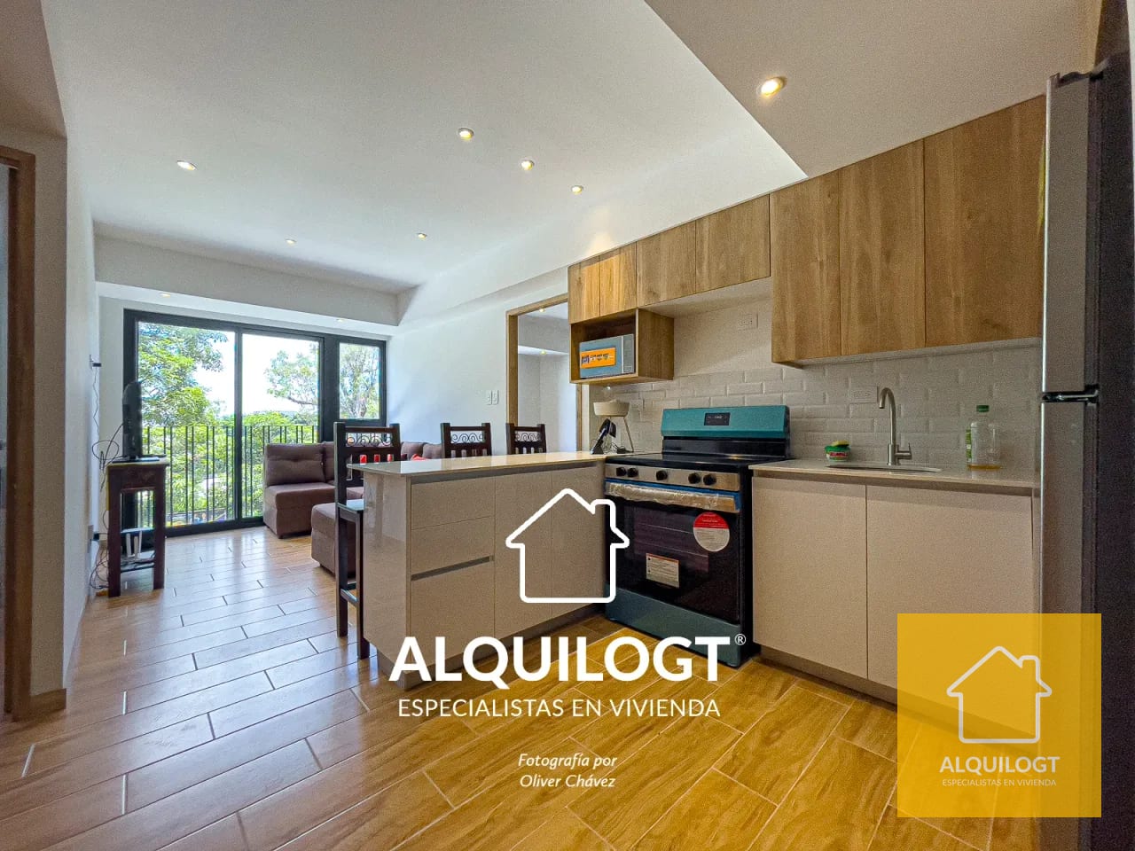 Apartamento en Cendana de 2 Hab — Apartamento en Alquiler en Cendana, Zona 9, Guatemala, Ciudad — foto 1 de 17