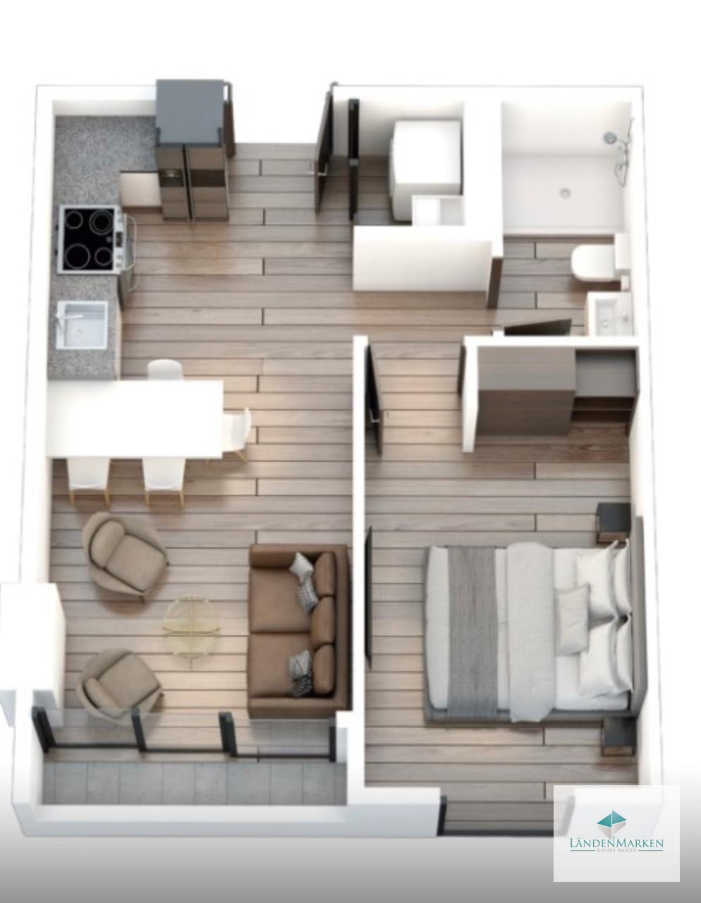 Alquiler de Apartamento para Estrenar en Andares Doce Zona 12 — Apartamento en Alquiler en Andares Doce, Zona 12, Guatemala, Ciudad — foto 17 de 17