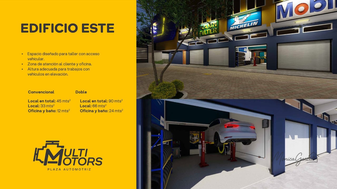 ¡Renta de Local/Taller de 45 m² en Plaza MULTIMOTORS, Zona 2 Xela! — Local en Alquiler en Quetzaltenango, Quetzaltenango — foto 2 de 3