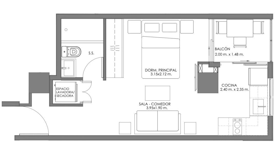 Apartamento en Renta Kiintea Zona 15 Vista Hermosa — Apartamento en Alquiler en Kiintea, Zona 15, Guatemala, Ciudad — foto 17 de 17