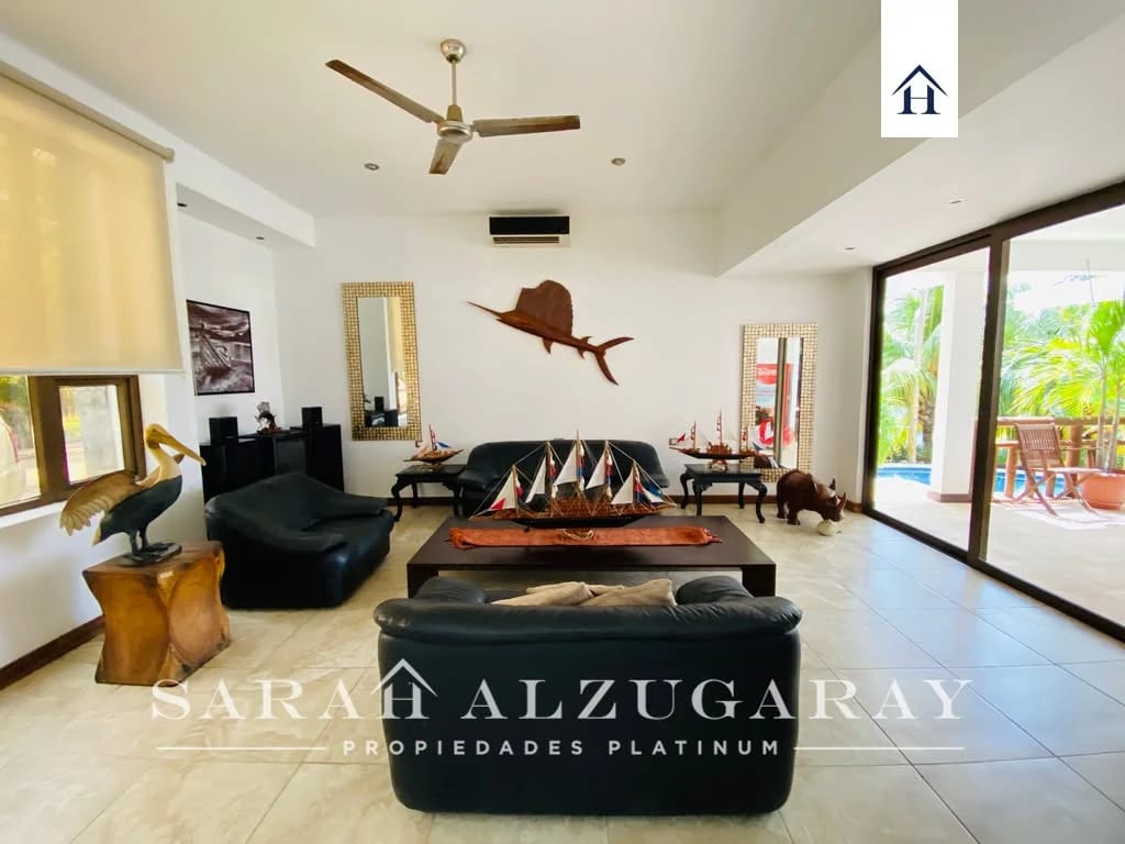 Casa de Playa a Orilla del Canal 9 Hab | Marina del Sur Juan Gaviota — Casa vacacional en Venta en Juan Gaviota Marina del Sur, Puerto San José, Escuintla — foto 4 de 11