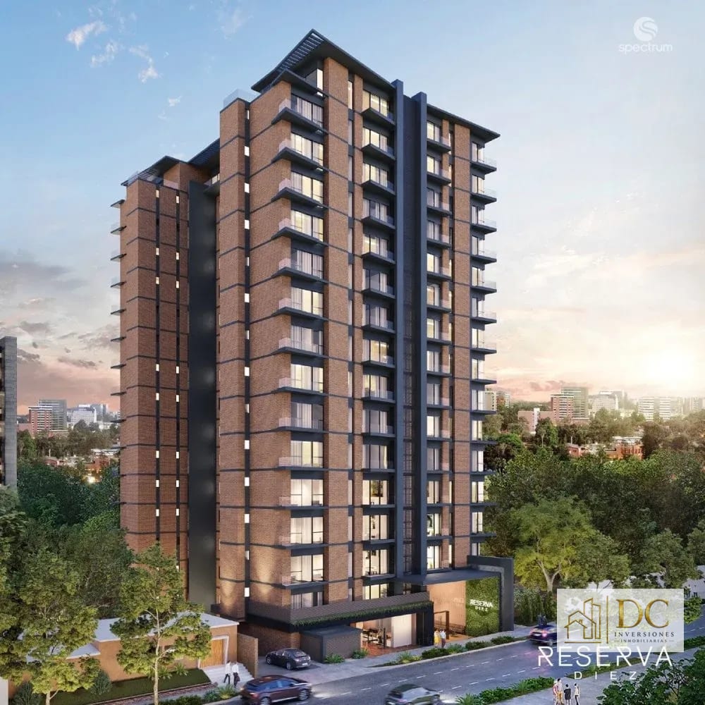 📍 APARTAMENTO AMUEBLADO EN RENTA – 2 HAB | RESERVA DIEZ | ZONA 10 — Apartamento en Alquiler en Reserva Diez, Zona 10, Guatemala, Ciudad — foto 1 de 11