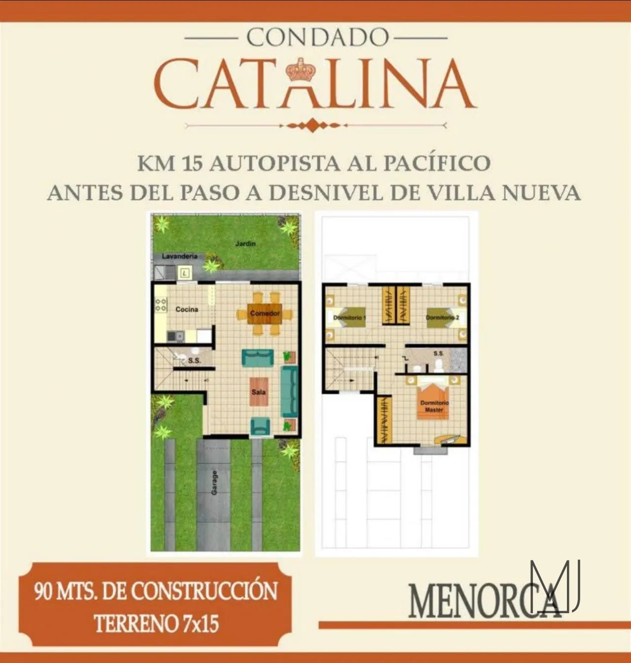 Casa en Venta | Condado Catalina, Kloster Hodraz | Villa Nueva | 3 habitaciones — Casa en Venta en Condado Catalina, Villa Nueva, Guatemala, Ciudad — foto 2 de 15