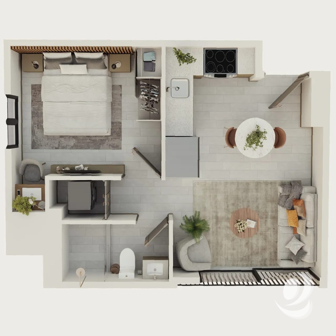 AnteriorSiguiente Apartamento de 1 Habitación en Venta Tara Mariscal — Apartamento en Venta en Zona 11, Guatemala, Ciudad — foto 11 de 15