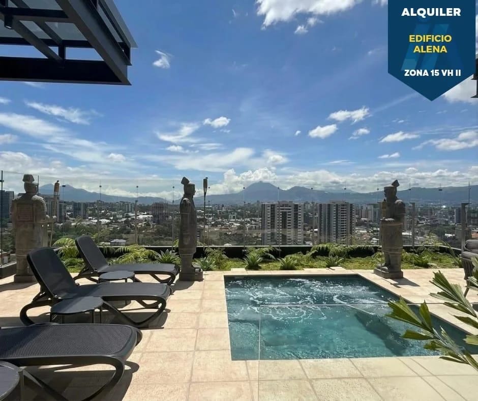 Rento apartamento en Zona 15 VISTA HERMOSA 2 AMENIDADES DE LUJO — Apartamento en Alquiler en Alena, Zona 15, Guatemala, Ciudad — foto 6 de 17