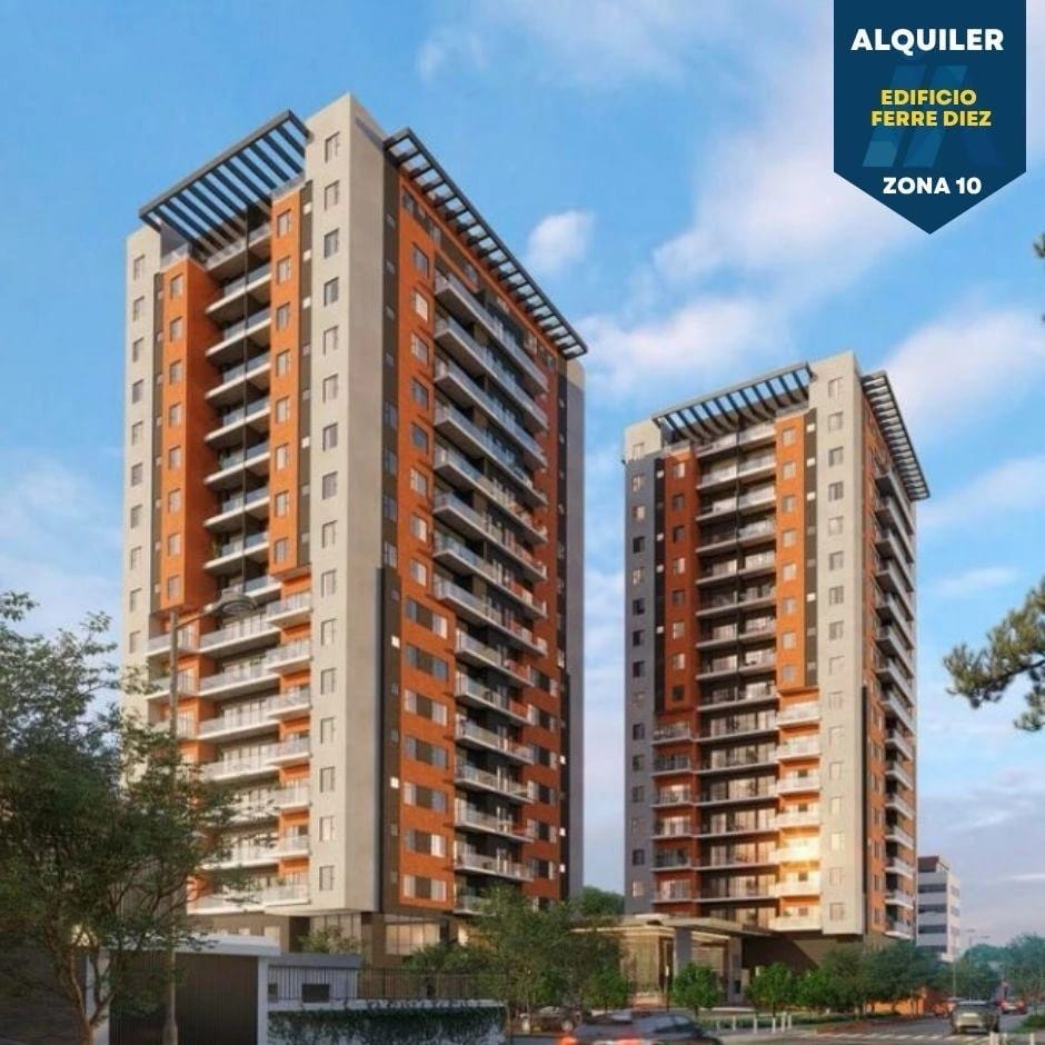Rento apartamento en Zona 10 EDIFICIO NUEVO Y EXCLUSIVO — Apartamento en Alquiler en Ferré Diez, Zona 10, Guatemala, Ciudad — foto 12 de 17