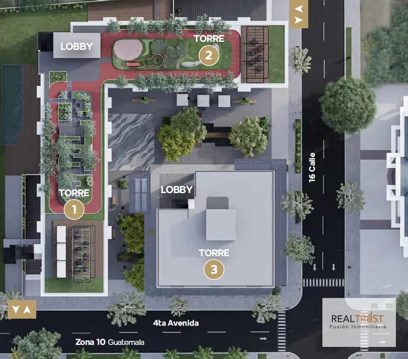 Apartamento en Venta Atarah zona 10 — Apartamento en Venta en Zona 10, Guatemala, Ciudad — foto 3 de 13