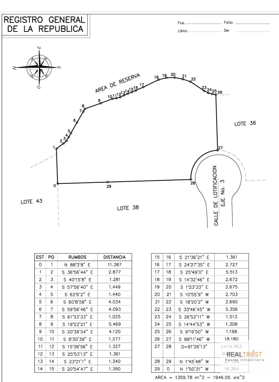 Terreno en Venta Club de Golf San Isidro Zona 16 — Terreno en Venta en Zona 16, Guatemala, Ciudad — foto 6 de 6