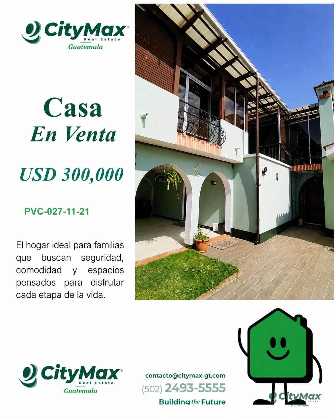 Casa en Venta zona 12 Monte María dentro de Garita - Image 1