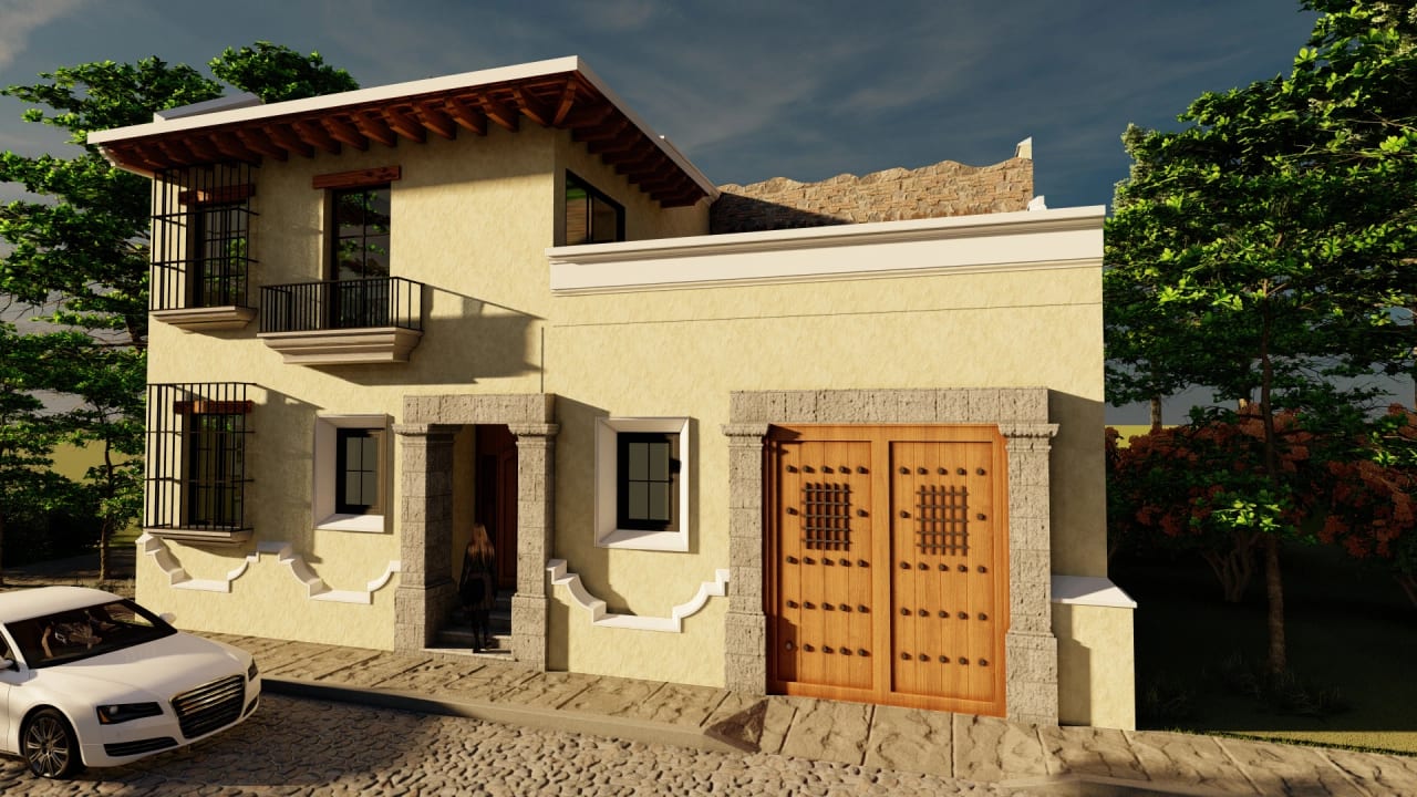 Linda Casa en Venta Hacienda del Comendador Fornices — Casa en Venta en Antigua, Sacatepéquez — foto 1 de 14