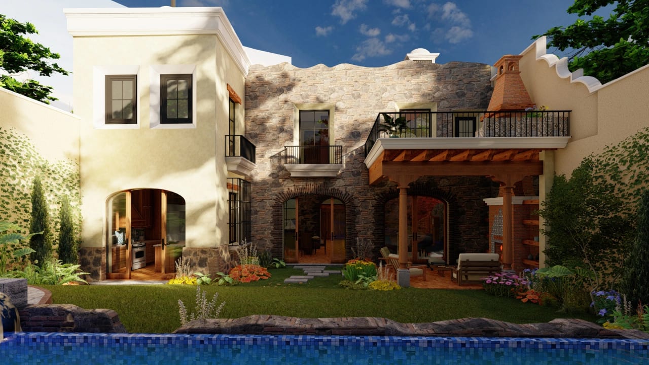 Linda Casa en Venta Hacienda del Comendador Fornices — Casa en Venta en Antigua, Sacatepéquez — foto 2 de 14