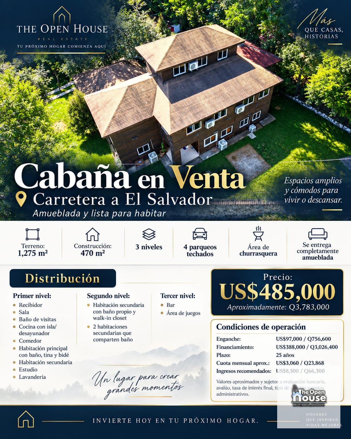Finca San Carlos Colmenas Villa Canales — Casa en Venta en Zona 6 Mixco, Guatemala, Ciudad — foto 1 de 15
