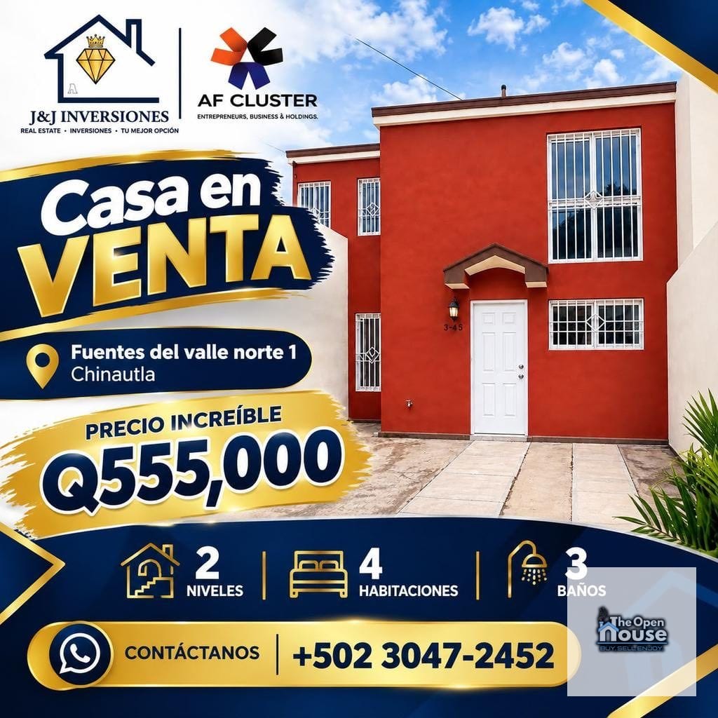 Venta de Propiedad – Fuentes del Valle 1 — Casa en Venta en Chinautla, Guatemala, Ciudad — foto 6 de 6