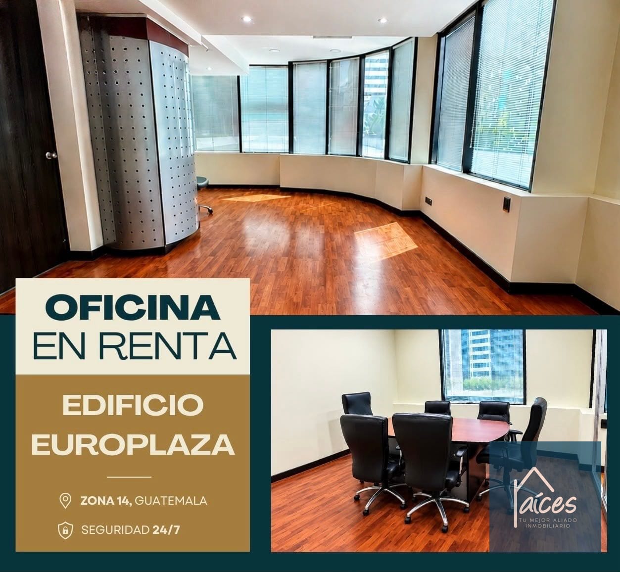Oficina en renta EUROPLAZA Zona 14 (*20) — Oficina en Alquiler en Europlaza, Zona 14, Guatemala, Ciudad — foto 1 de 4