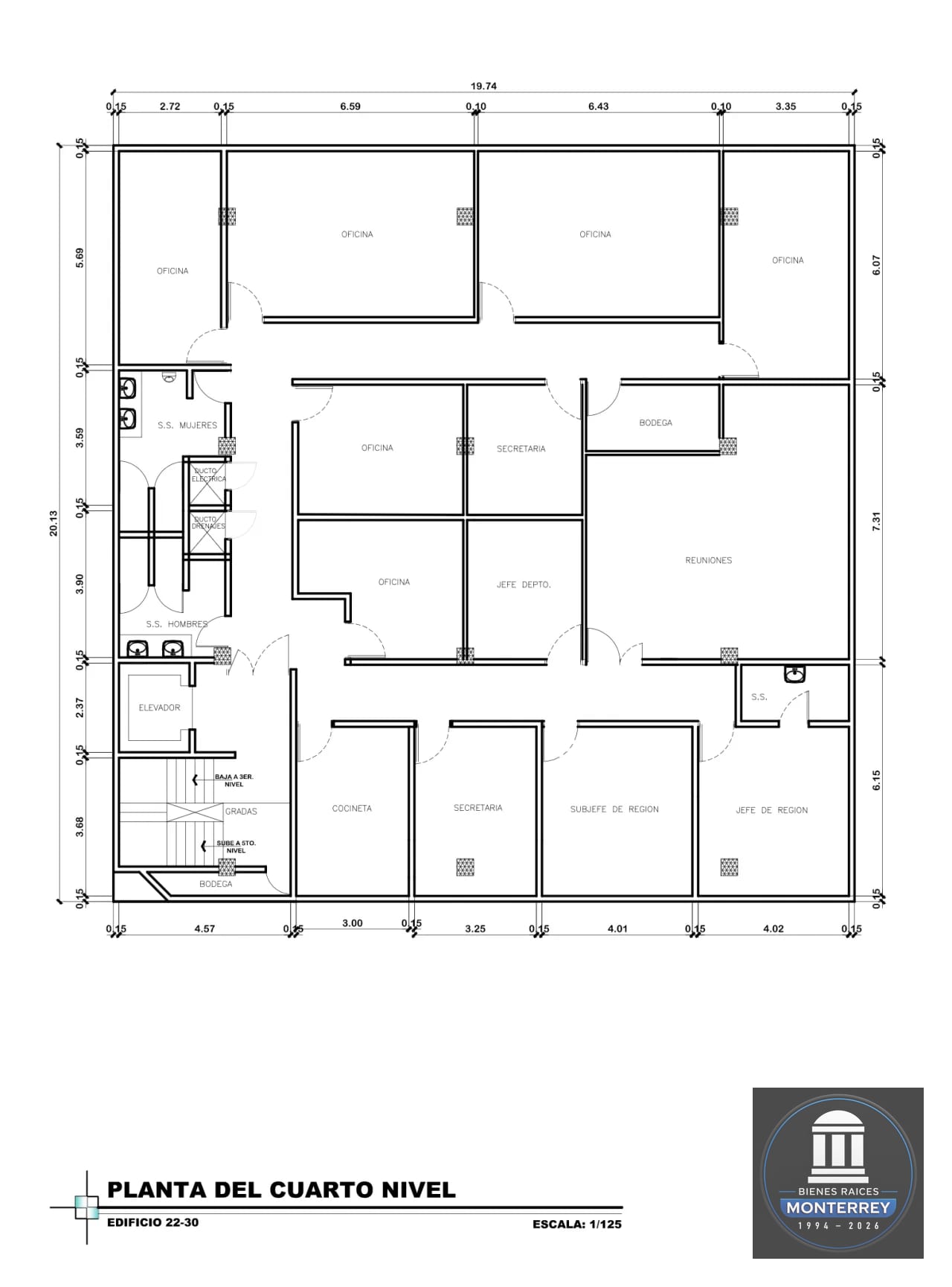 Piso Corporativo en Renta | Nivel 4 | Boulevard los Próceres | Zona 10 — Oficina en Alquiler en Zona 10, Guatemala, Ciudad — foto 4 de 11