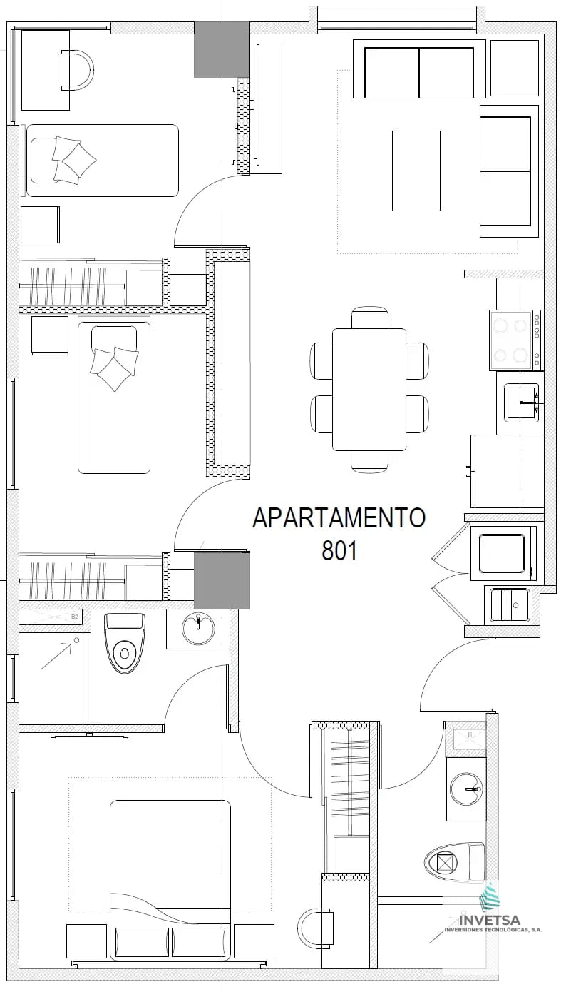 APARTAMENTO EN RENTA 3 DORMITORIOS ZONA 2 CIUDAD NUEVA — Apartamento en Alquiler en Ciudad Nueva, Zona 2, Guatemala, Ciudad — foto 17 de 17