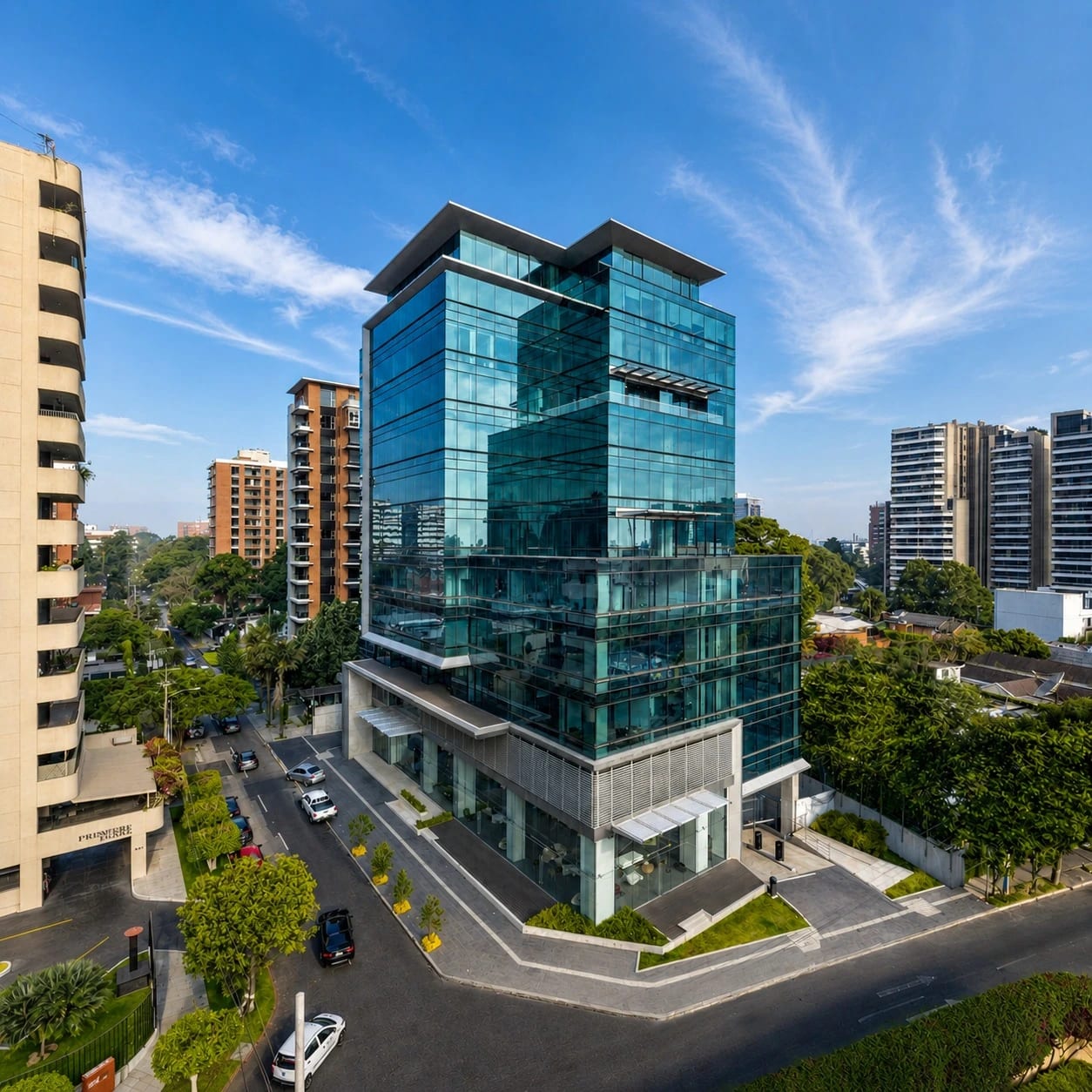 Oficina Equipada en Renta Zona 10, Edificio Optima — Oficina en Alquiler en Optima Centro de Negocios, Zona 10, Guatemala, Ciudad — foto 1 de 9