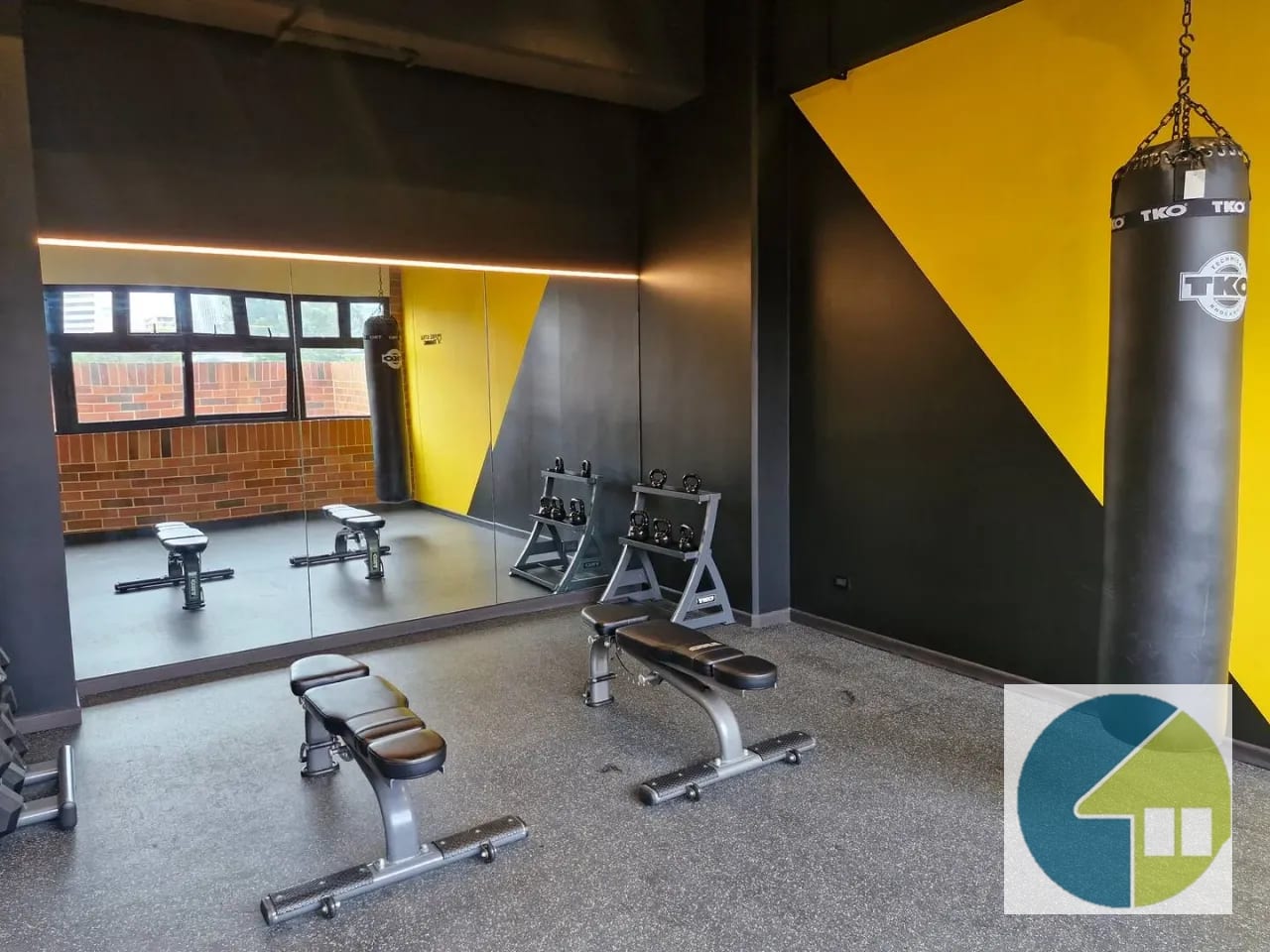 Gimnasio — Apartamento amueblado y equipado en venta en zona 10 — Apartamento en Venta en Fiamene, Zona 10, Guatemala, Ciudad — foto 9 de 14