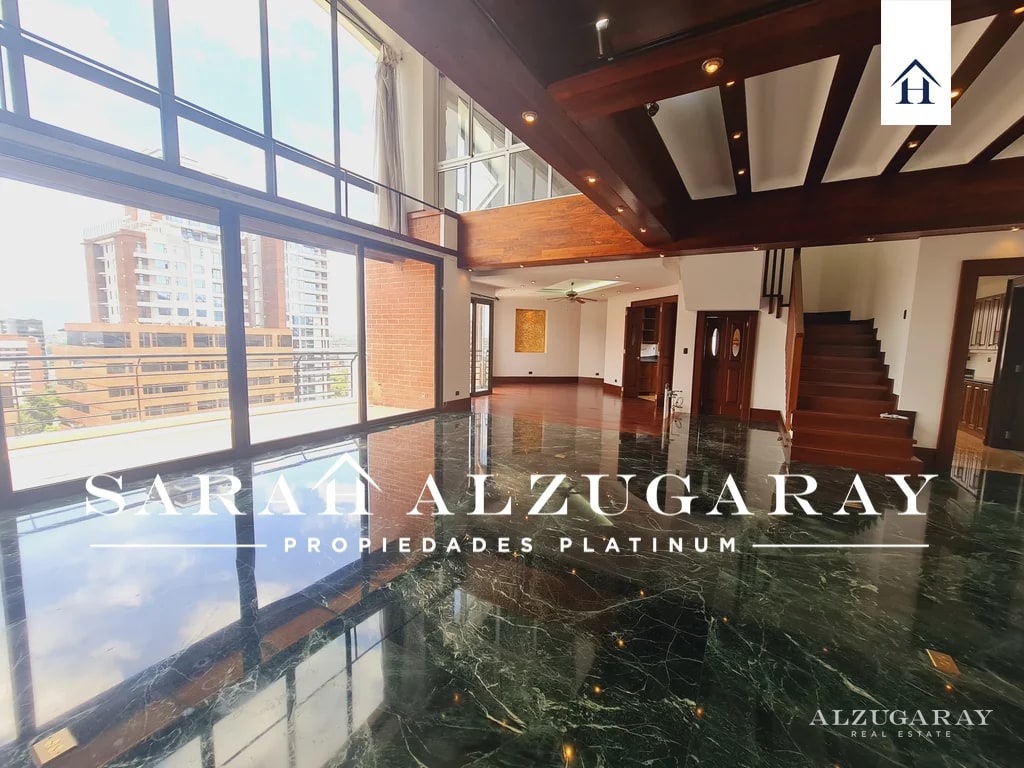 PENTHOUSE, 527 MTS, C/VISTA - 4 HAB./ 2 NIVELES, EDIF. Z. 14 — Apartamento en Alquiler en Zona 14, Guatemala, Ciudad — foto 3 de 10
