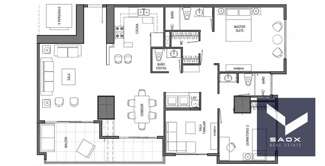 Apartamento en VENTA en LANTANA zona 14 — Apartamento en Venta en Lantana, Zona 14, Guatemala, Ciudad — foto 7 de 10