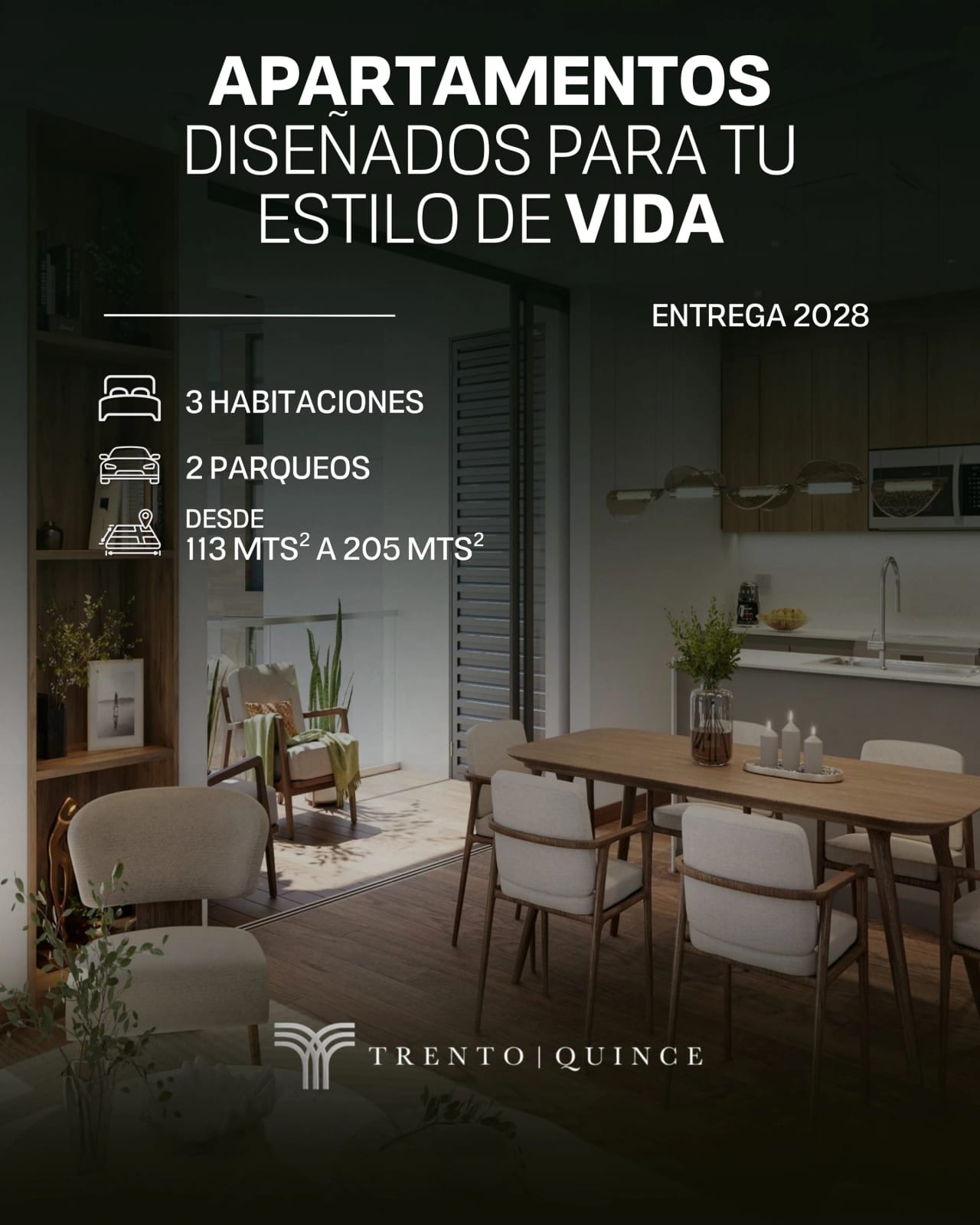 Apartamentos en preventa Trento 15 entrega 2028 — Apartamento en Venta en Zona 15, Guatemala, Ciudad — foto 1 de 4