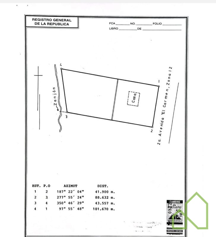 Terreno 5,680v2 en Venta en Colonia El Carmen, zona 12 — Terreno en Venta en El Carmen, Zona 12, Guatemala, Ciudad — foto 4 de 5