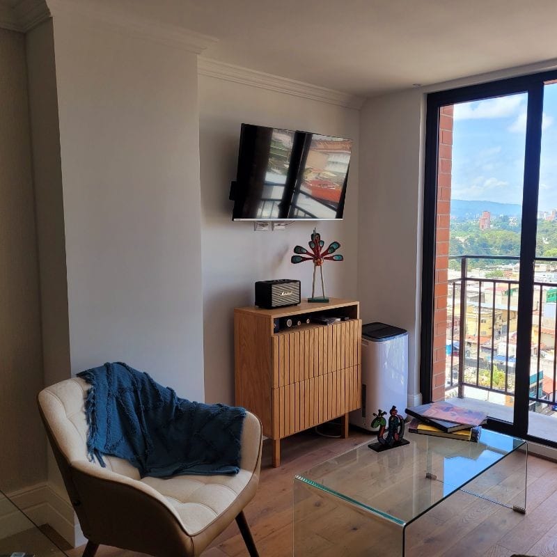 HERMOSO APARTAMENTO AMOBLADO EN RENTA CÉNTRICO Z 5 PARA ESTRENAR — Apartamento en Alquiler en Céntrico, Zona 5, Guatemala, Ciudad — foto 1 de 9