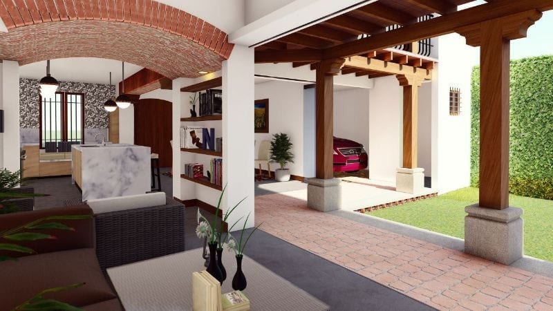 HACIENDA DEL COMENDADOR CASA EN CONSTRUCCION EN VENTA ANTIGUA — Casa en Venta en Hacienda del comendador, San Miguel Dueñas, Sacatepéquez — foto 8 de 10