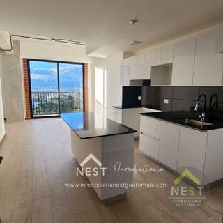 Apartamento en nivel alto, vista espectacular en renta | NATU, zona 16 — Apartamento en Alquiler en Kanajuyú, Zona 16, Guatemala, Ciudad — miniatura 1 de 16