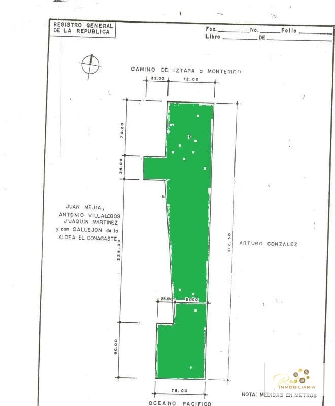 ATENCIÓN INVERSIONISTAS VENTA TERRENO MONTERRICO — Terreno en Venta en El Conacaste, Escuintla — foto 6 de 7