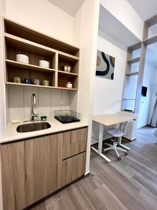 Apartamento amueblado en renta en zona 13 de 1 habitación — Apartamento en Alquiler en Narama, Zona 13, Guatemala, Ciudad — miniatura 9 de 12