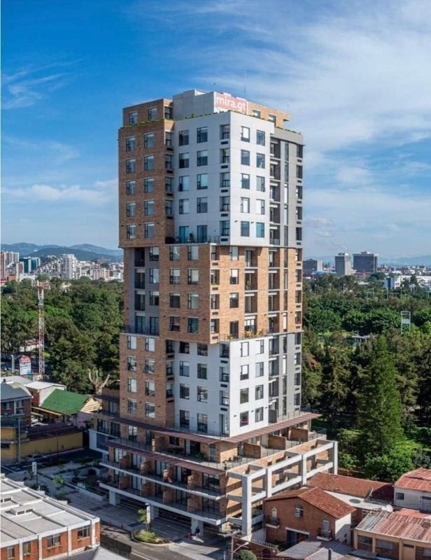 APARTAMENTO EN ALQUILER EDIFICIO MIRA ZONA 10 — Apartamento en Alquiler en Mira, Zona 10, Guatemala, Ciudad — foto 1 de 17