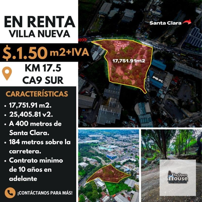 Propiedad comercial EN RENTA CA9 Villa Nueva — Terreno en Alquiler en Villa Nueva, Guatemala, Ciudad — foto 7 de 17