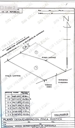 terreno en venta orilla de la interamericana por san lucas — Terreno en Venta en San Lucas Sacatepéquez, Sacatepéquez — miniatura 4 de 4