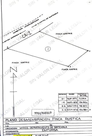 terreno en venta orilla de la interamericana por san lucas — Terreno en Venta en San Lucas Sacatepéquez, Sacatepéquez — miniatura 3 de 4