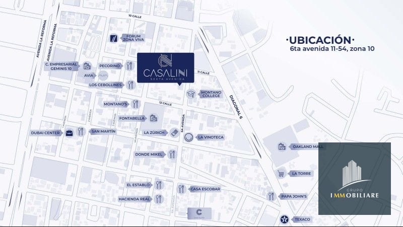 En venta Apartamentos en Zona 10 Casalini — Apartamento en Venta en Cassalini, Zona 10, Guatemala, Ciudad — foto 5 de 10