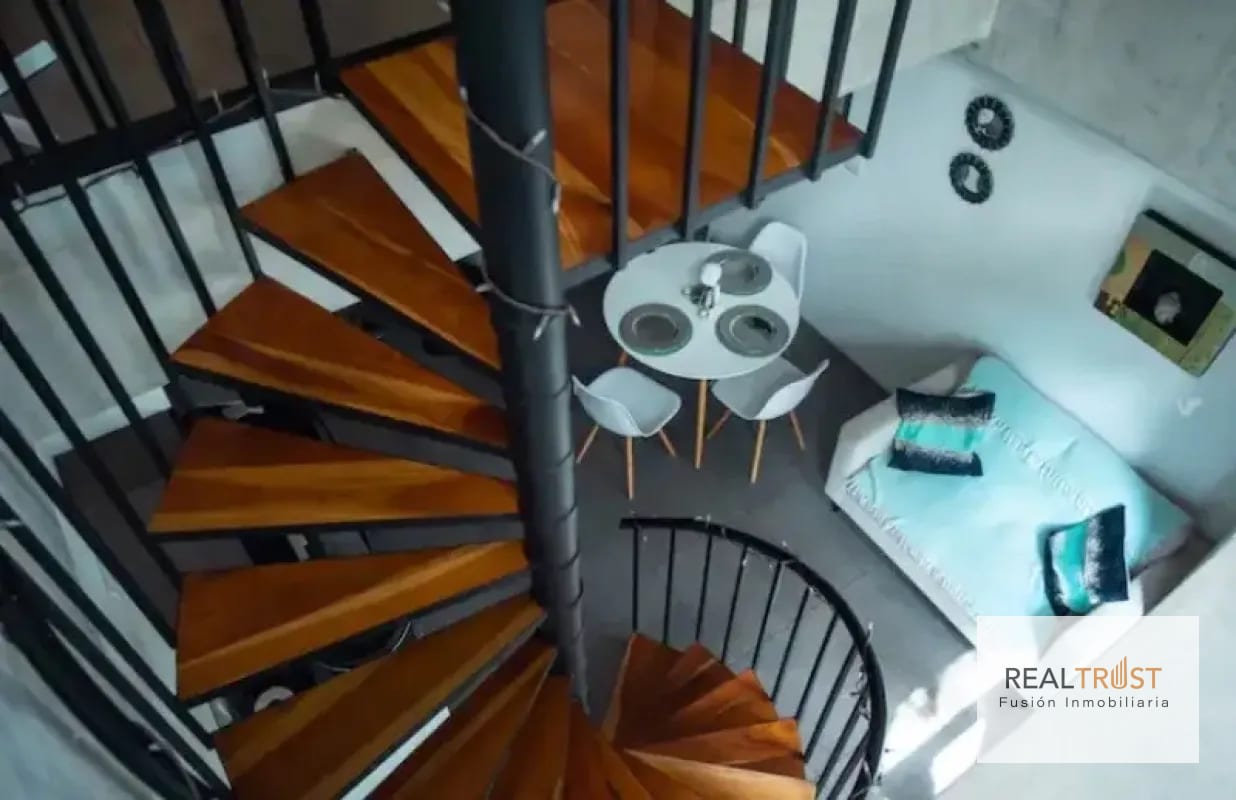 APARTAMENTO TIPO LOFT CON JARDÍN AMUEBLADO EN VENTA ZONA 10 — Apartamento en Venta en Zona 10, Guatemala, Ciudad — foto 3 de 11