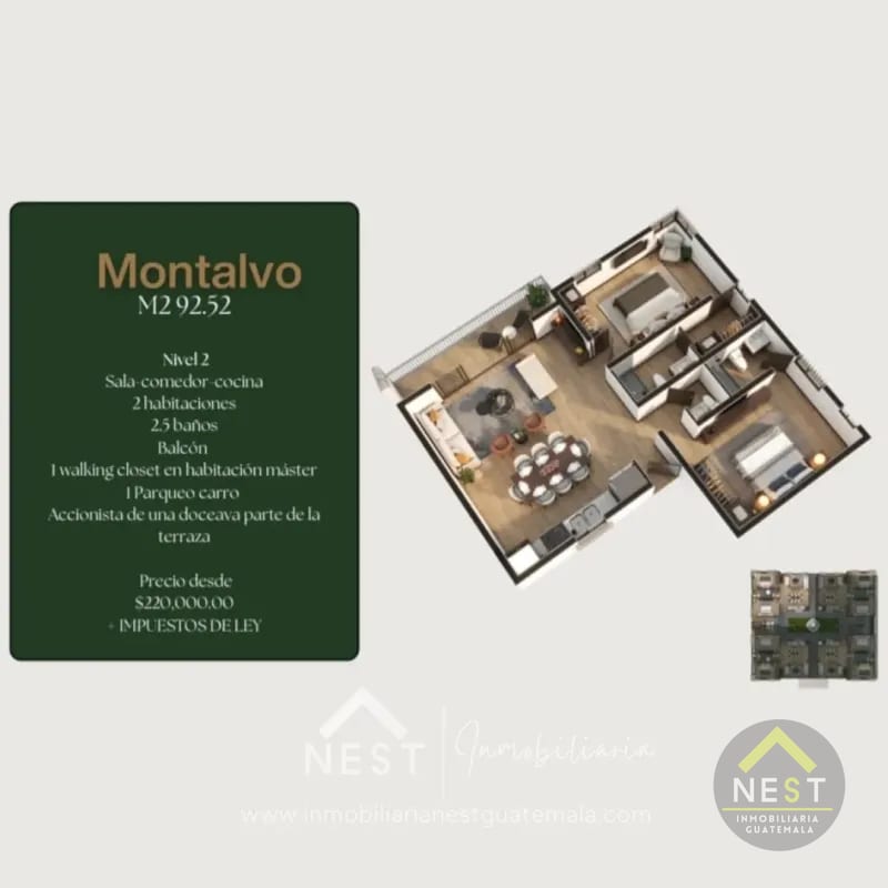 Apartamentos de lujo y modernos en PRE VENTA a minutos de ANTIGUA — Apartamento en Venta en Alotenango, Sacatepéquez — foto 14 de 17