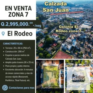 El Rodeo Zona 7 de Guatemala — Casa en Venta en Zona 7, Guatemala, Ciudad — miniatura 1 de 17