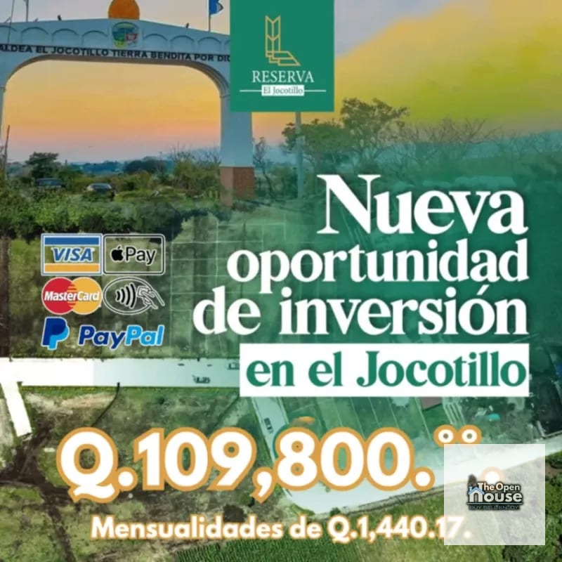 Terrenos en venta en el Jocotillo Villa Canales — Terreno en Venta en Villa Canales, Guatemala, Ciudad — foto 1 de 7