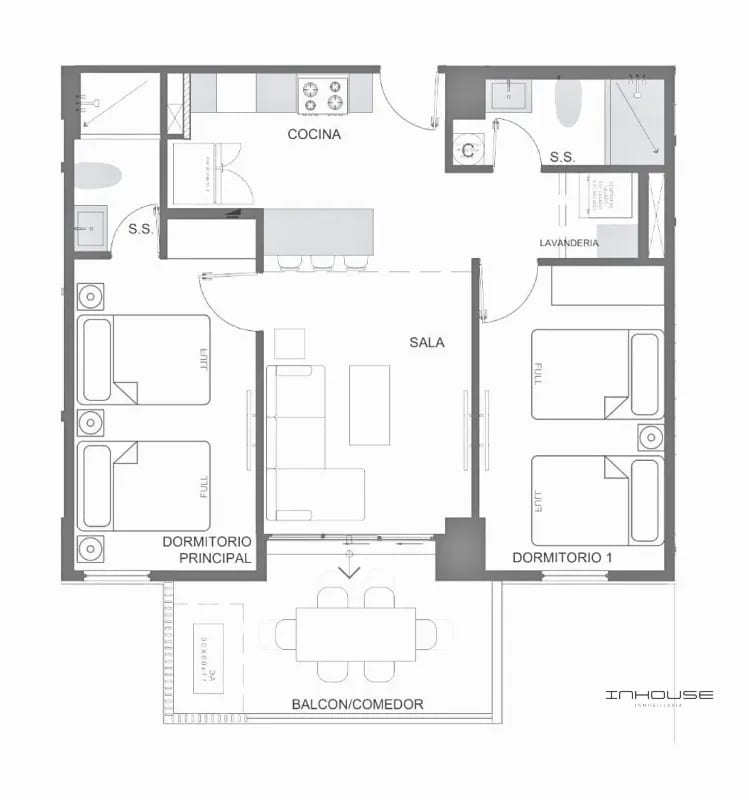 Apartamento en Venta Frente al Mar en Planos — Apartamento en Venta en Damare, Puerto San José, Escuintla — foto 4 de 6