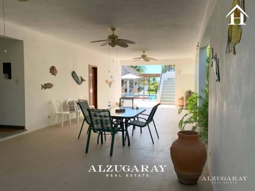 CASA AMUEBLADA FRENTE AL MAR - 5 HAB. / CONDOMINIO CHULAMAR — Casa en Venta en Puerto San José, Escuintla — foto 6 de 12
