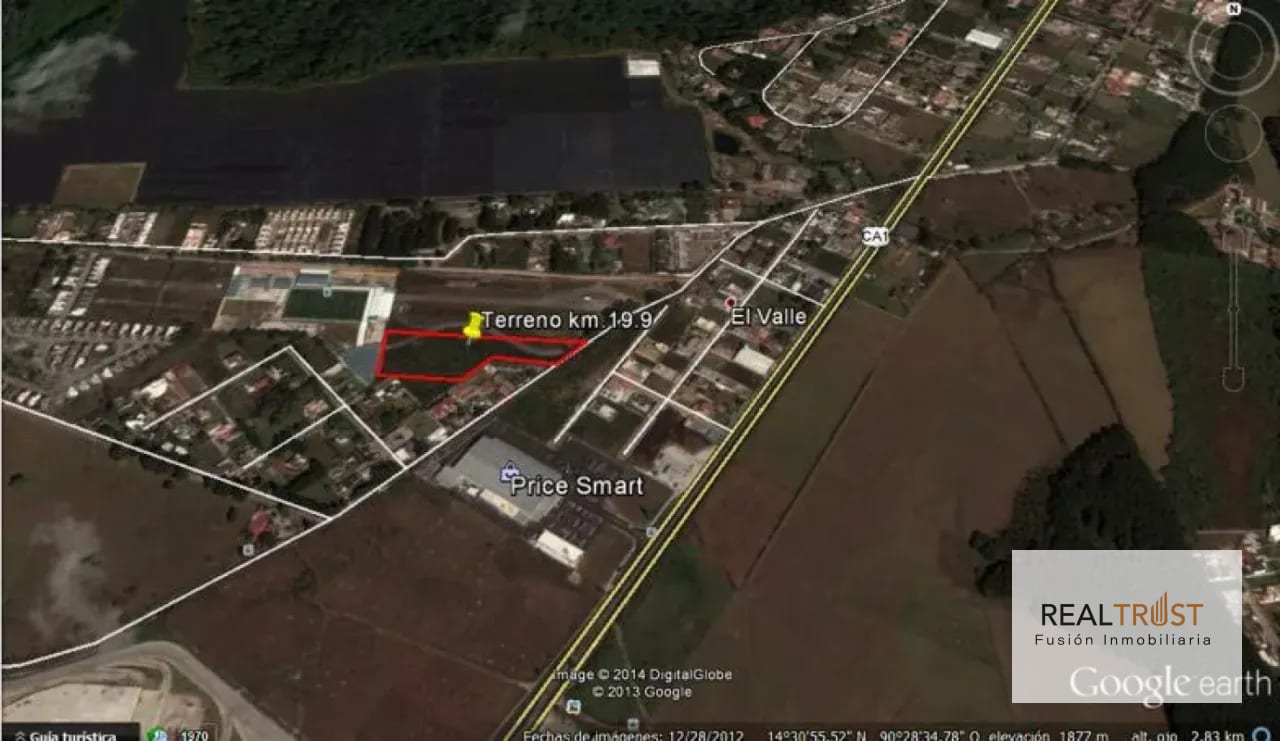 TERRENO EN VENTA UBICADO EN KM 19.9 CAES (DETRÁS DE PRISCEMART) — Terreno en Venta en Carretera a El Salvador, Guatemala, Ciudad — foto 2 de 5