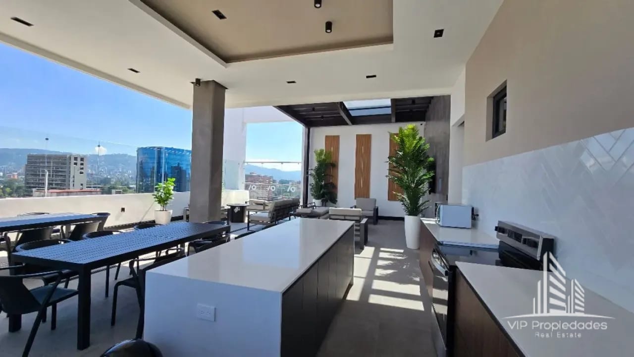 BONADIEZ, Z10. Apartamento amueblado y equipado en alquiler — Apartamento en Alquiler en Bonadiez, Zona 10, Guatemala, Ciudad — foto 10 de 13